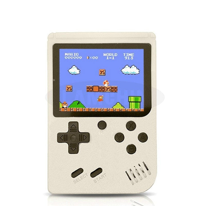 Manette de jeu et écran portable de console rétro, se connecte facilement à la TV pour 800 jeux classiques.
