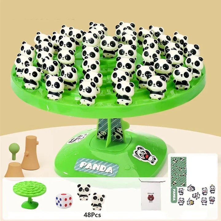 Puzzle éducatif PandaLux, jeu de balance pour enfants, idéal pour le développement stratégique et la motricité fine.