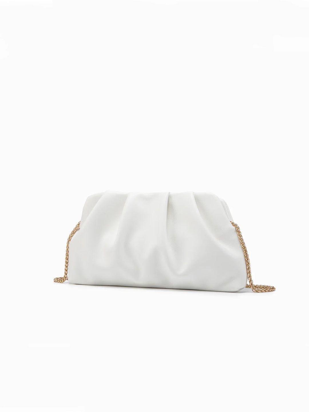 Pochette glamour Nova pour femme, sac de soirée chic en similicuir.
