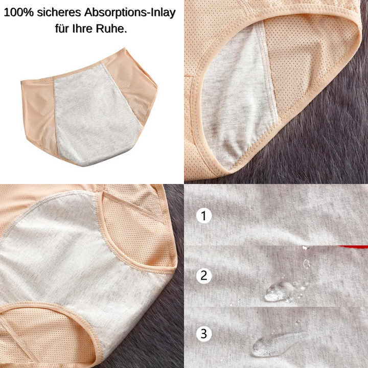 Confort supérieur et protection fiable avec cette culotte anti-fuite, essentielle pour la femme moderne.