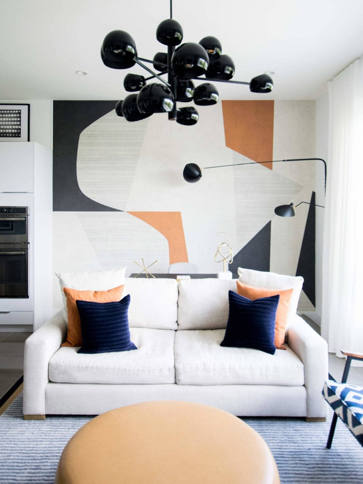 Éclairage mural rétro, bras réglable, style Mouille pour une touche design vintage.
