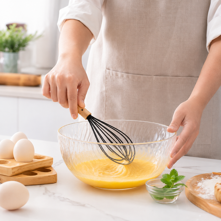 Ustensiles de cuisine en silicone au design moderne, améliorez votre expérience culinaire.