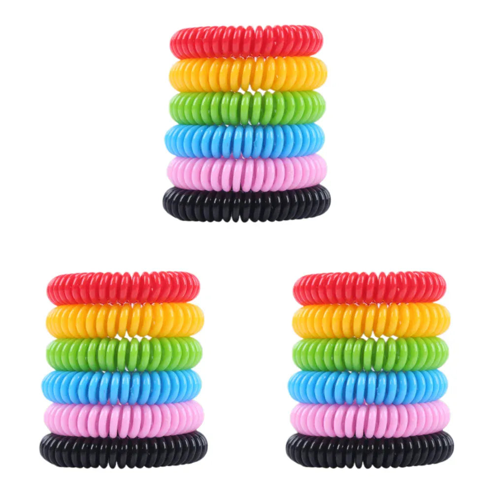 Bracelet anti-moustiques waterproof naturel, parfait pour baignade, sport et été en famille.