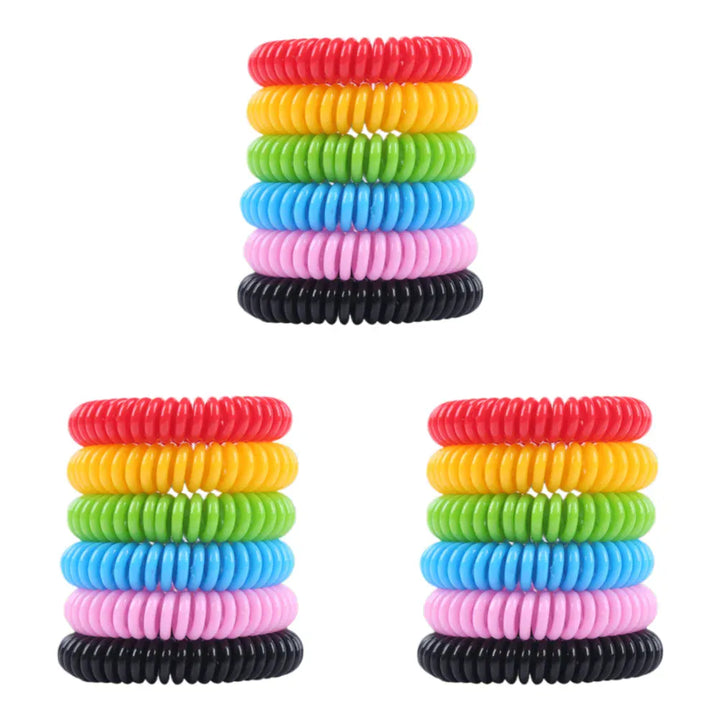 Bracelet anti-moustiques waterproof naturel, parfait pour baignade, sport et été en famille.