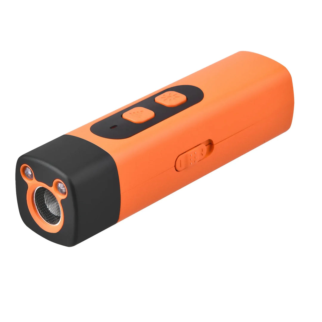 Accessoire chien ultrasonique et rechargeable, solution moderne pour le dressage anti-aboiement.