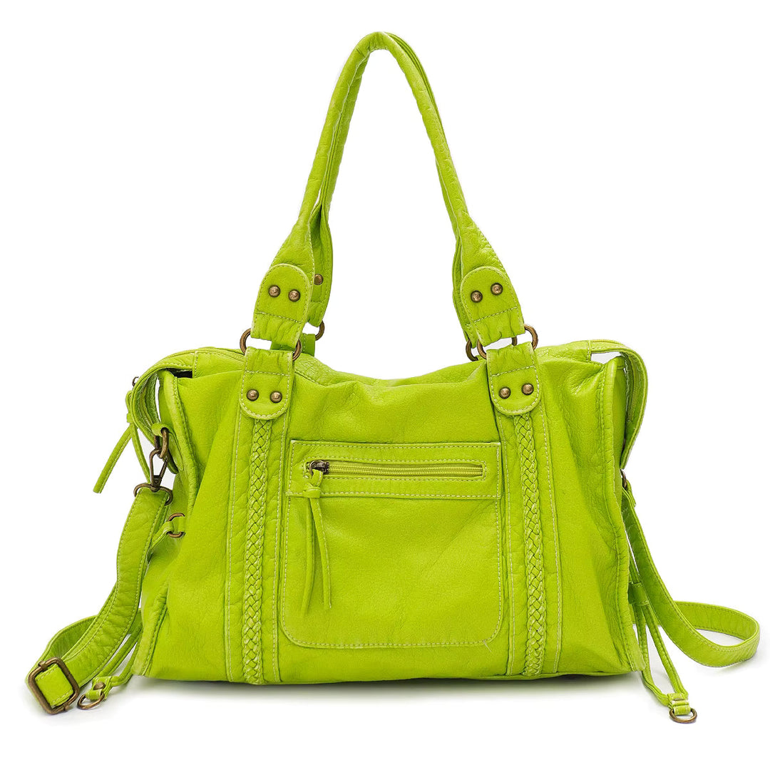 Grand tote bag femme similicuir, sac de cours élégant, polyvalent et fonctionnel pour étudiantes.