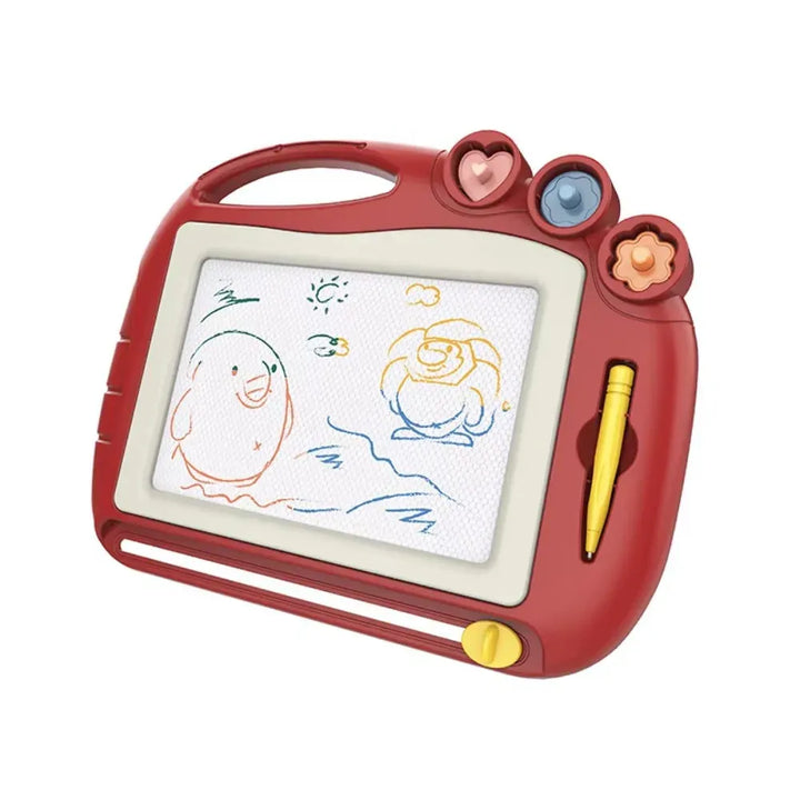 Enfants dessinent facilement sur cette ardoise magique portable. Écriture, dessin et apprentissage sans gâchis, plaisir garanti.