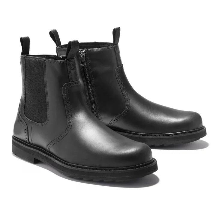 Élégantes bottines homme Chelsea Penrose. Chaussures intemporelles avec fermeture éclair, parfaites pour un look chic.