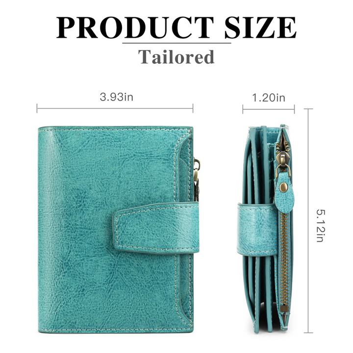 Portefeuille élégant et compact, protection RFID pour un esprit tranquille.