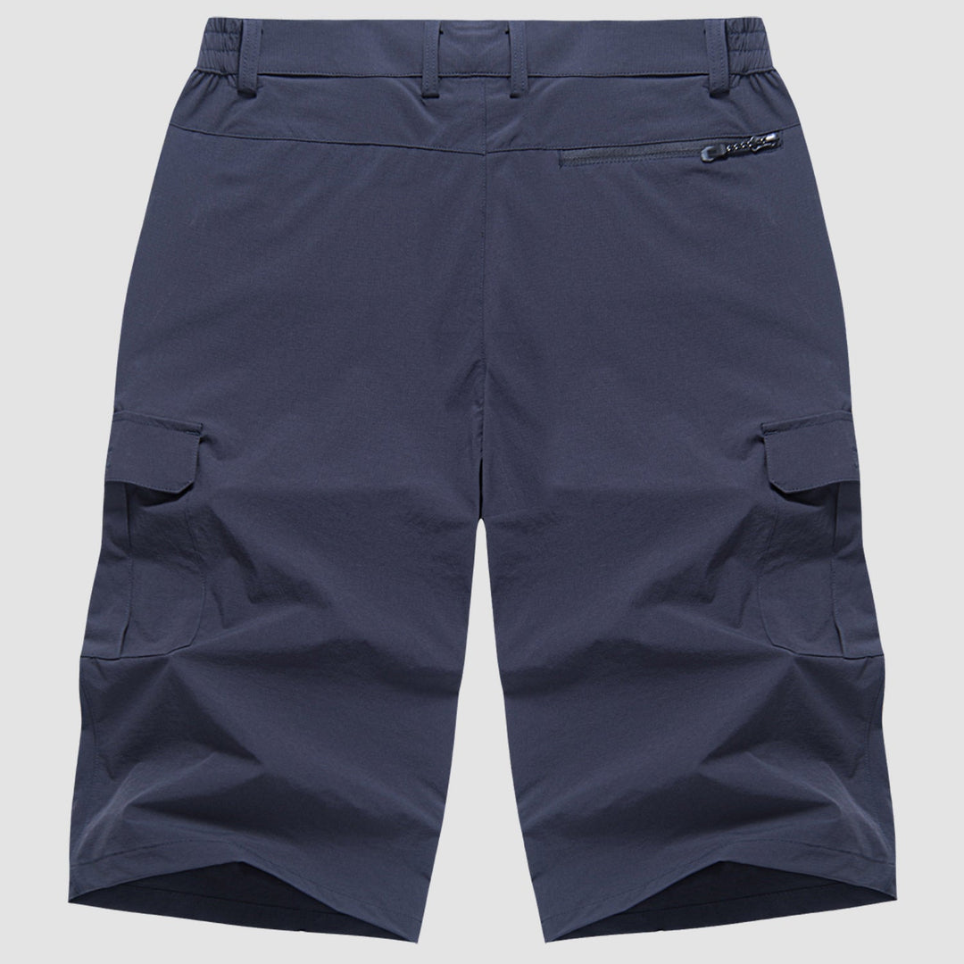 Short cargo homme respirant, séchage rapide, idéal pour le confort en été.
