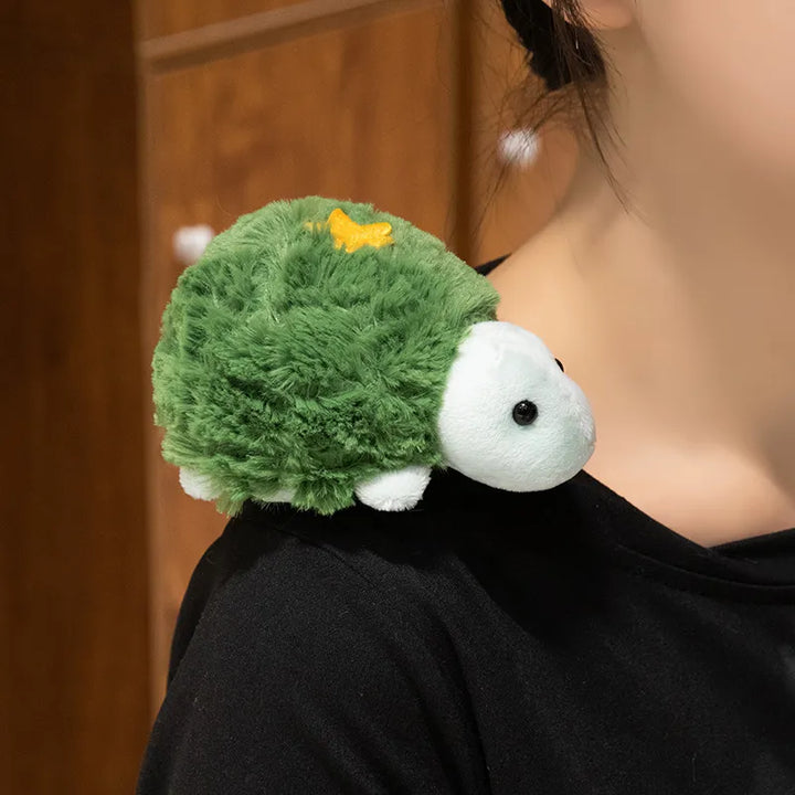 Compagnon animal en peluche magnétique unique pour épaule, design mignon, cadeau d'anniversaire.