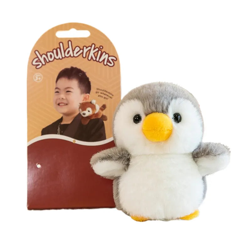 Peluche d'épaule magnétique, animal mignon et doux, jouet interactif, parfait pour les enfants.