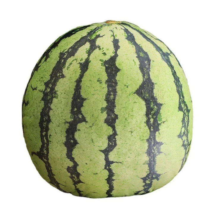 Déco ludique et confortable: coussin peluche fruit réaliste, parfait pour chambre d'enfant ou coin lecture.