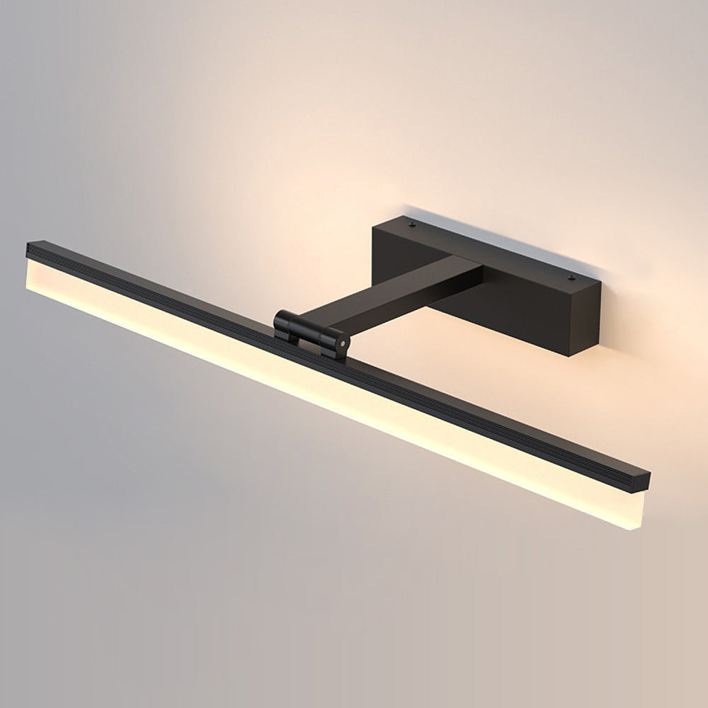 Applique LED design pour coiffeuse ou salle de bain, lumière moderne, élégante et performante.
