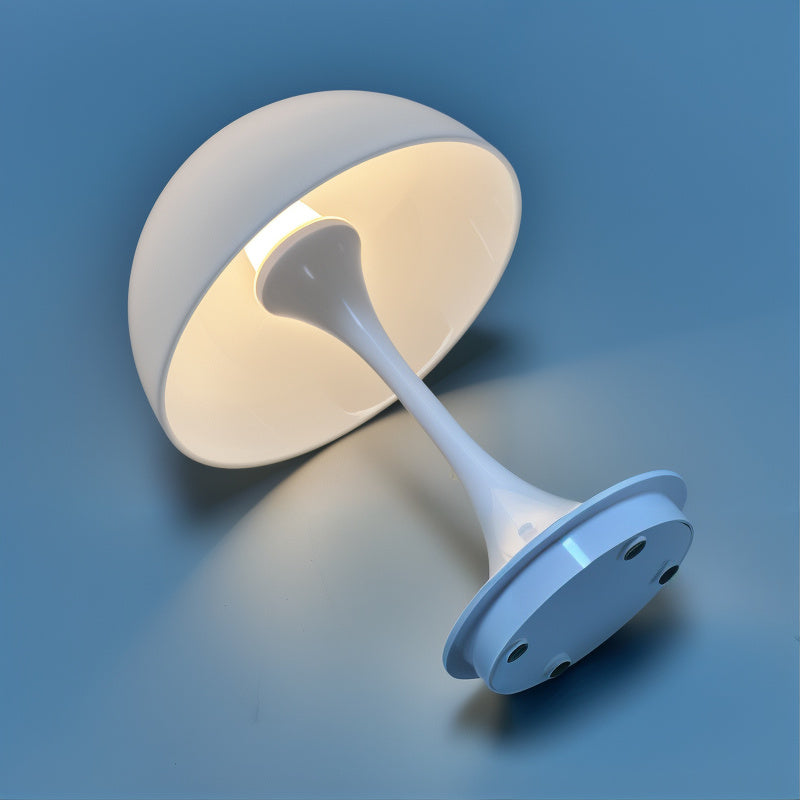 Lampe de table décorative champignon, LED tactile, crée une ambiance douce et accueillante.