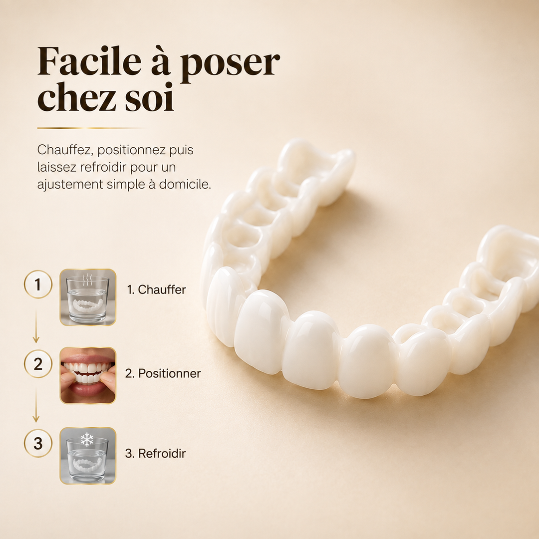 Obtenez un sourire instantané et des dents éclatantes avec nos facettes esthétiques de qualité supérieure.