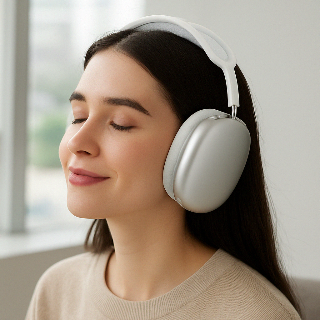 Casque audio sans fil Bluetooth avec réduction de bruit pour appels clairs et musique cristalline.