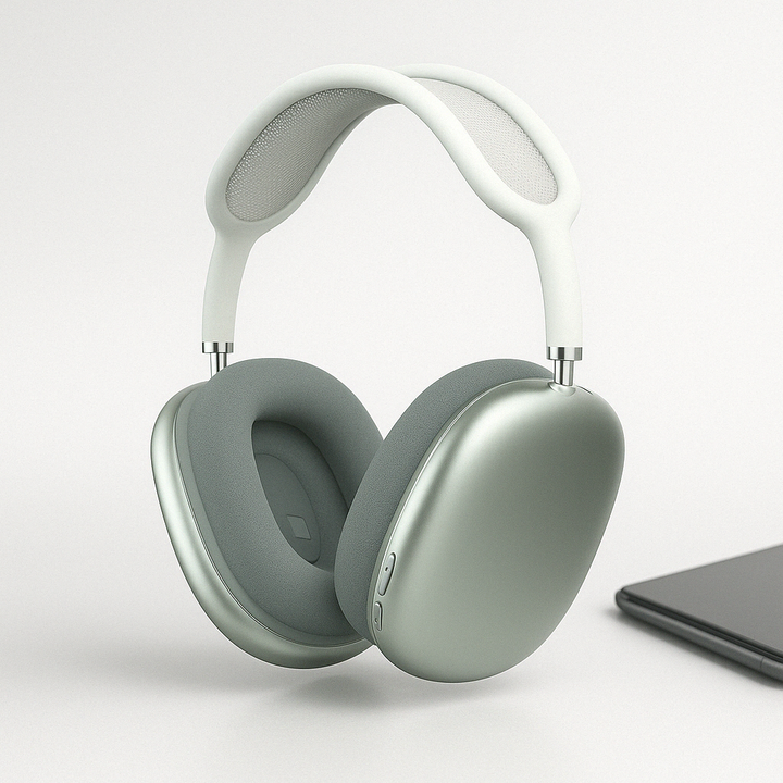 Casque audio Bluetooth polyvalent, sans fil, réduction de bruit pour une écoute confortable et immersive.