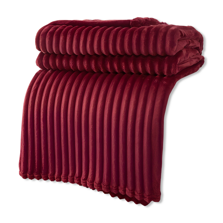 Plaid confort ultime, polaire douce et épaisse, idéal pour cocooning.