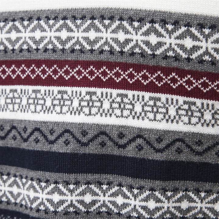Pull homme élégant et confortable. Son design rétro chic offre un look intemporel pour la mode masculine.
