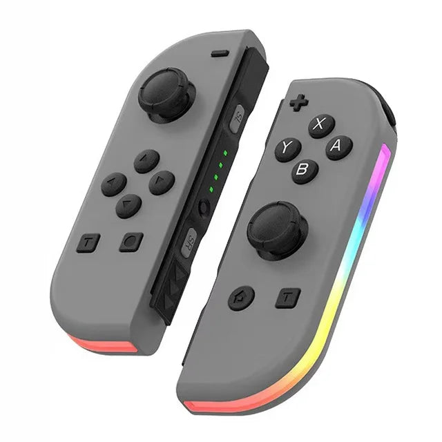 Vue détaillée de la manette sans fil ElitePlay Pro pour Nintendo Switch, boutons réactifs et prise en main ferme.