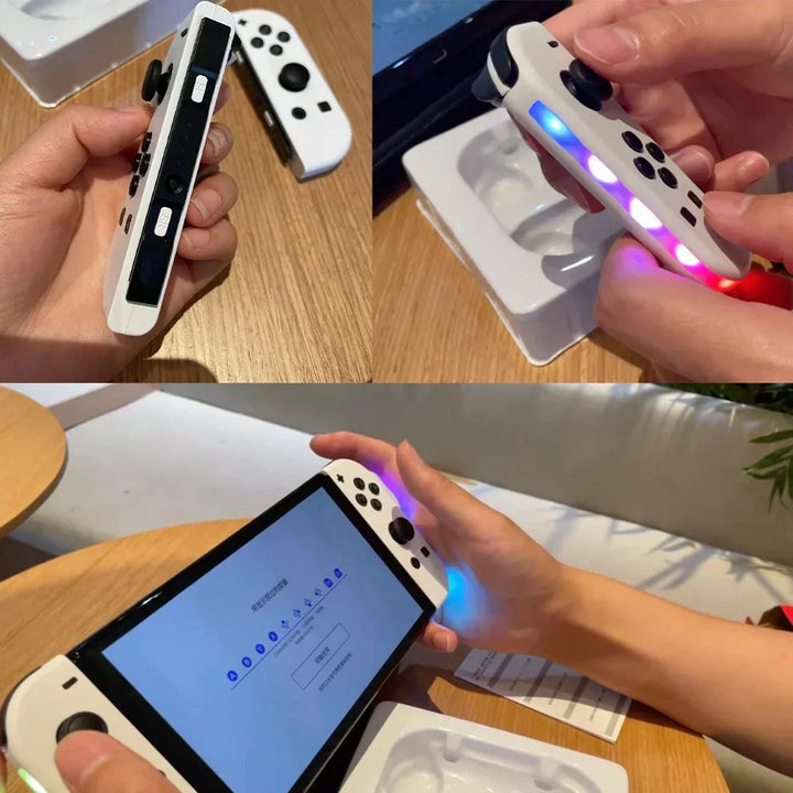Contrôleur de jeu sans fil ElitePlay Pro pour Nintendo Switch, avec vibrations intenses pour gamer.
