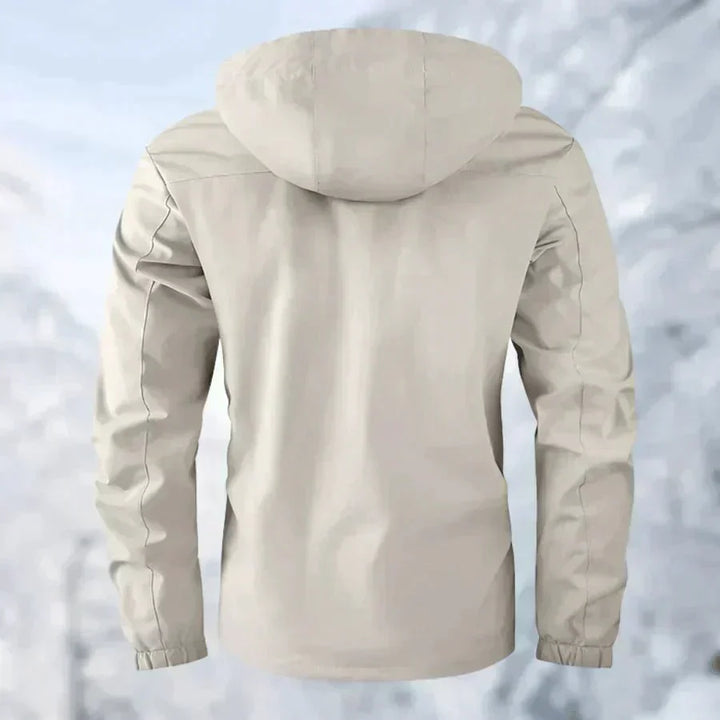 Veste homme mode, coupe-vent urbain, imperméable pour la ville et les saisons intermédiaires.