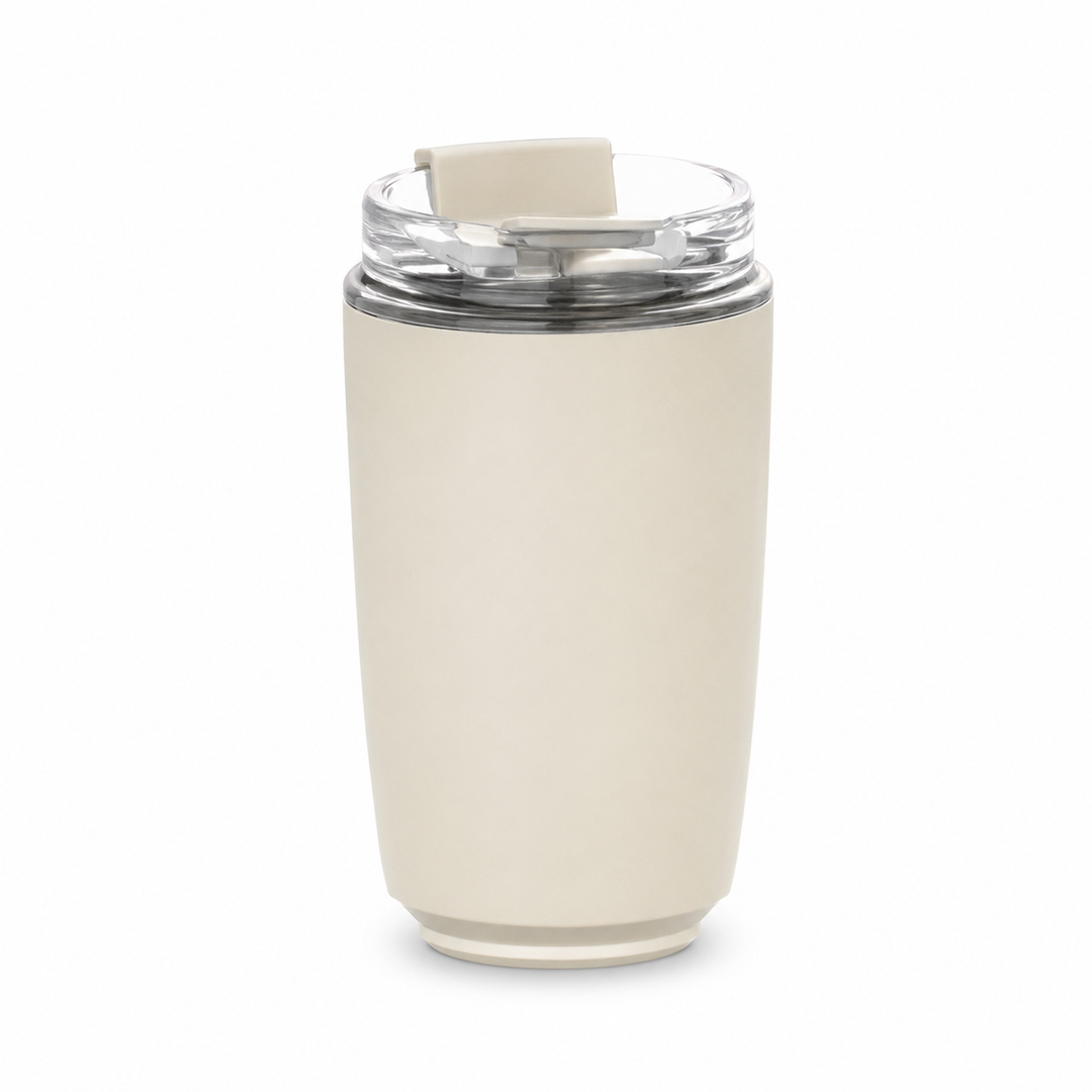 Tasse isotherme en acier inox, robuste et écologique. Pour café, thé ou toute boisson, chaude ou froide.