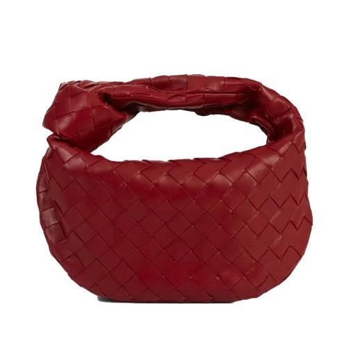 Sac à main mini tressé femme, compact et bien organisé pour l'essentiel, idéal pour le quotidien.