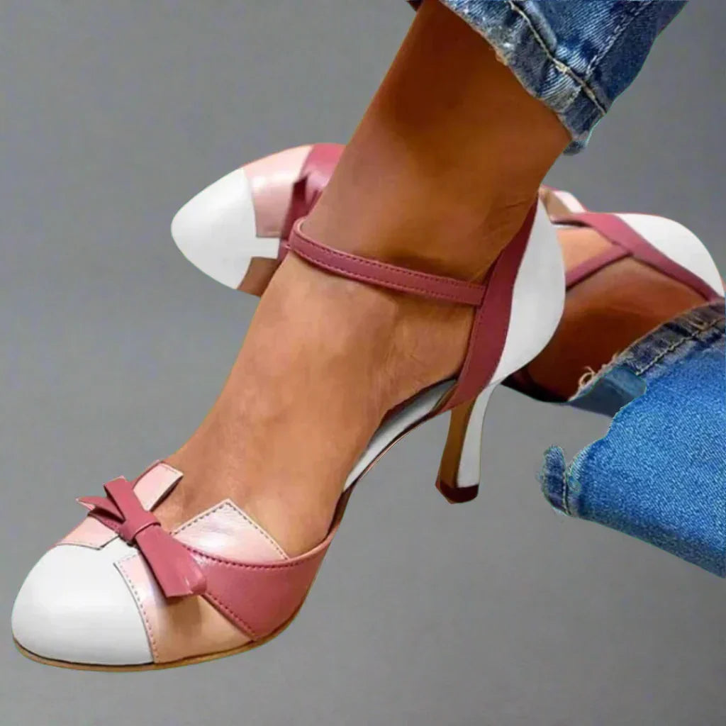 Escarpins roses poudrés à talons hauts, confortables et polyvalents. Idéaux pour mode femme, bureau et soirées élégantes.