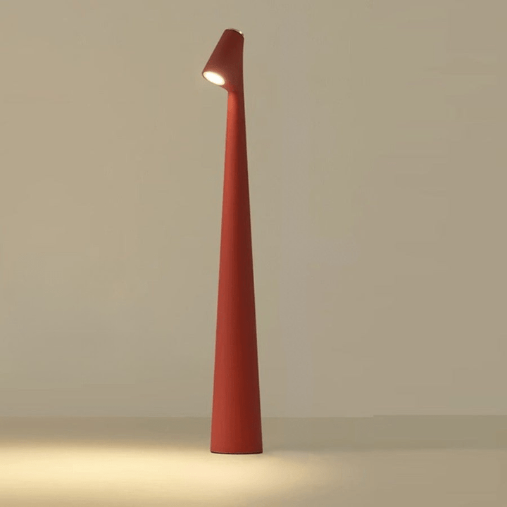 Lumora: lampe de table LED portable et rechargeable, éclairage d'ambiance, intensité réglable, pour tout espace.