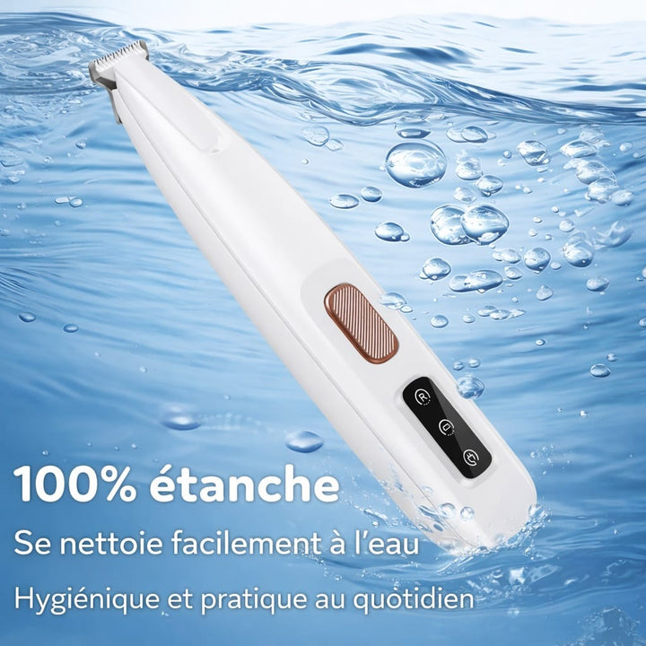 Tondeuse pour chien et chat, toilettage doux et efficace, maintient la propreté des animaux.