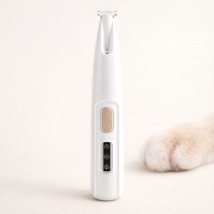 Accessoire de toilettage essentiel : tondeuse électrique silencieuse pour chiens et chats, soin facile.