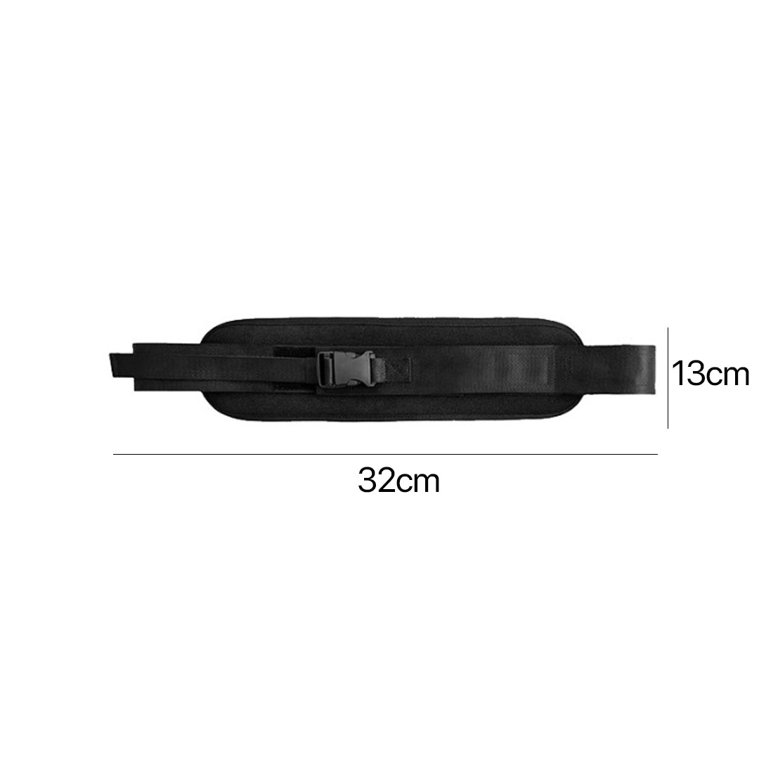 Ceinture d'entraînement robuste pour hip thrust. Renforce les fessiers, les ischio-jambiers et les hanches efficacement.