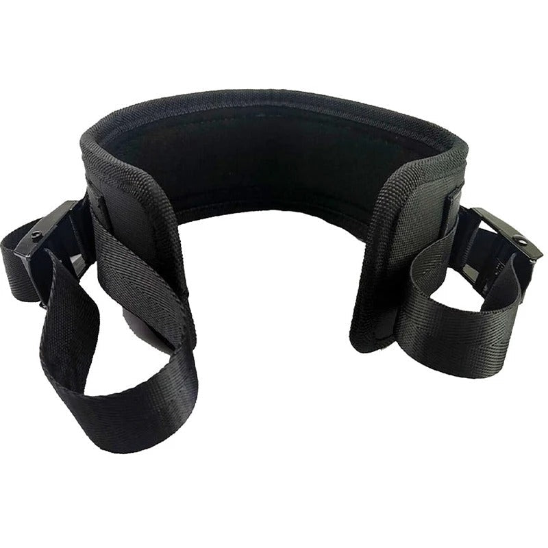 Ceinture de performance pour soulevé de hanches. Accessoire de fitness pour fessiers et jambes, conçu pour la force.