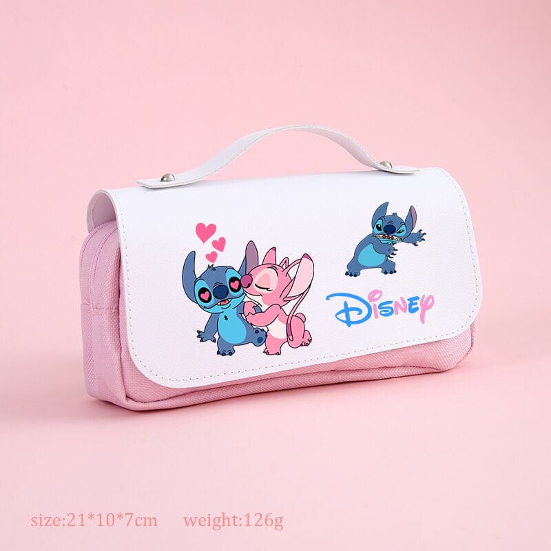Trousse scolaire multifonction pour enfant, parfaite pour la rentrée et le rangement des fournitures.