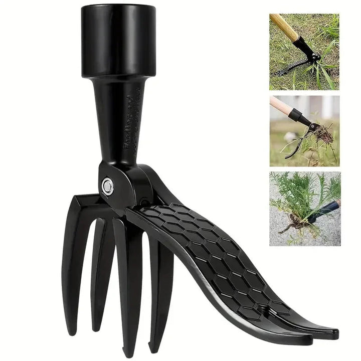 Désherbeur ergonomique TURFLIFT en acier, solution efficace et durable pour l'élimination des herbes.