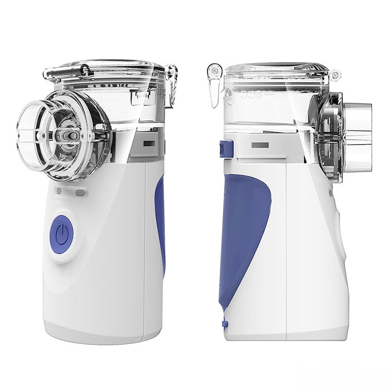 Nébuliseur rechargeable facile à utiliser, apporte un soulagement respiratoire rapide pour adultes et enfants.