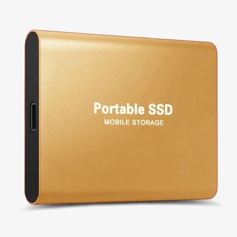 SSD portable ByteX USB-C, compatible multi-plateformes, idéal pour PC, Mac et consoles de jeux, stockage polyvalent.