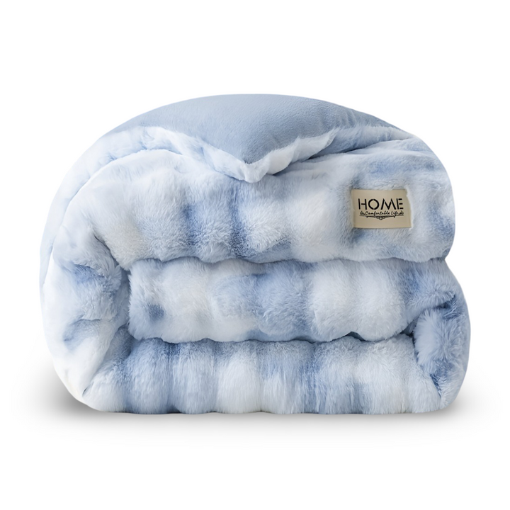 Couette élégante VelouraDream en fleece de lait, douceur et chaleur idéales pour toutes les saisons.