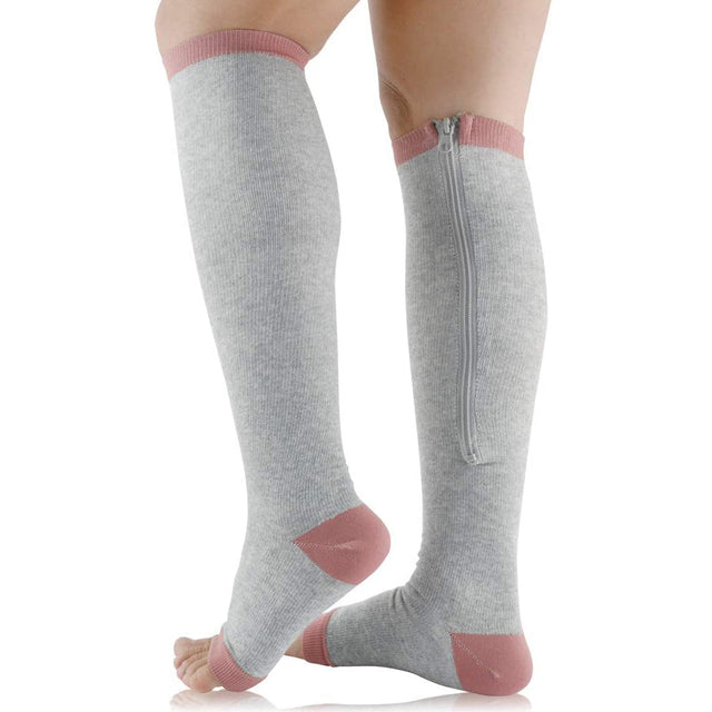 Chaussettes de compression Medic pour un bien-être des jambes accru, circulation optimisée et confort unisexe quotidien.
