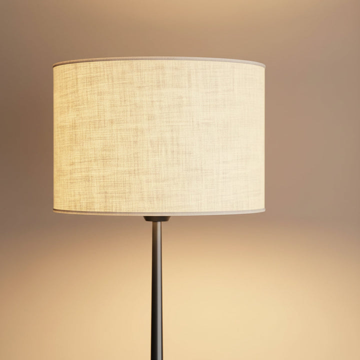 Lampe sur pied minimaliste avec lumière LED douce, parfaite pour améliorer l'ambiance et la décoration du salon ou de la chambre.