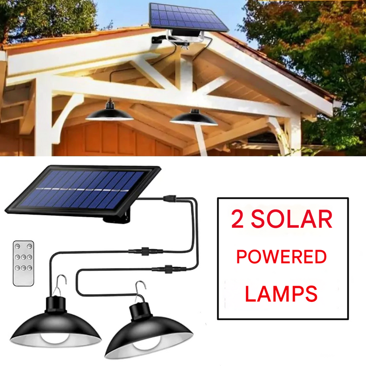 Lampes LED solaires sans fil pour un éclairage de jardin pratique et respectueux de l'environnement.