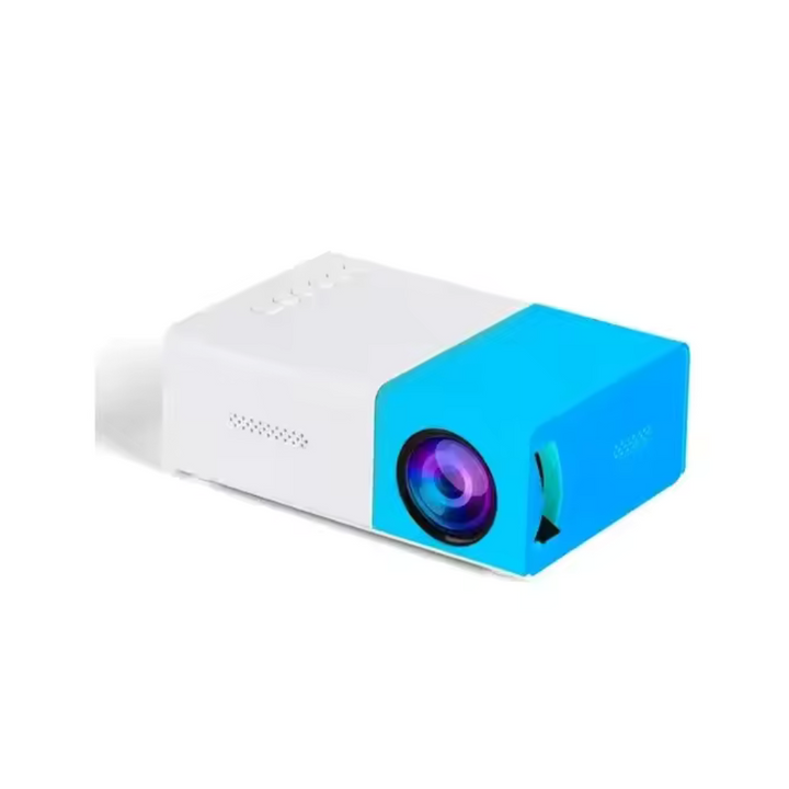 Mini projecteur HD facile à installer, parfait pour soirées film, camping ou présentations portables.