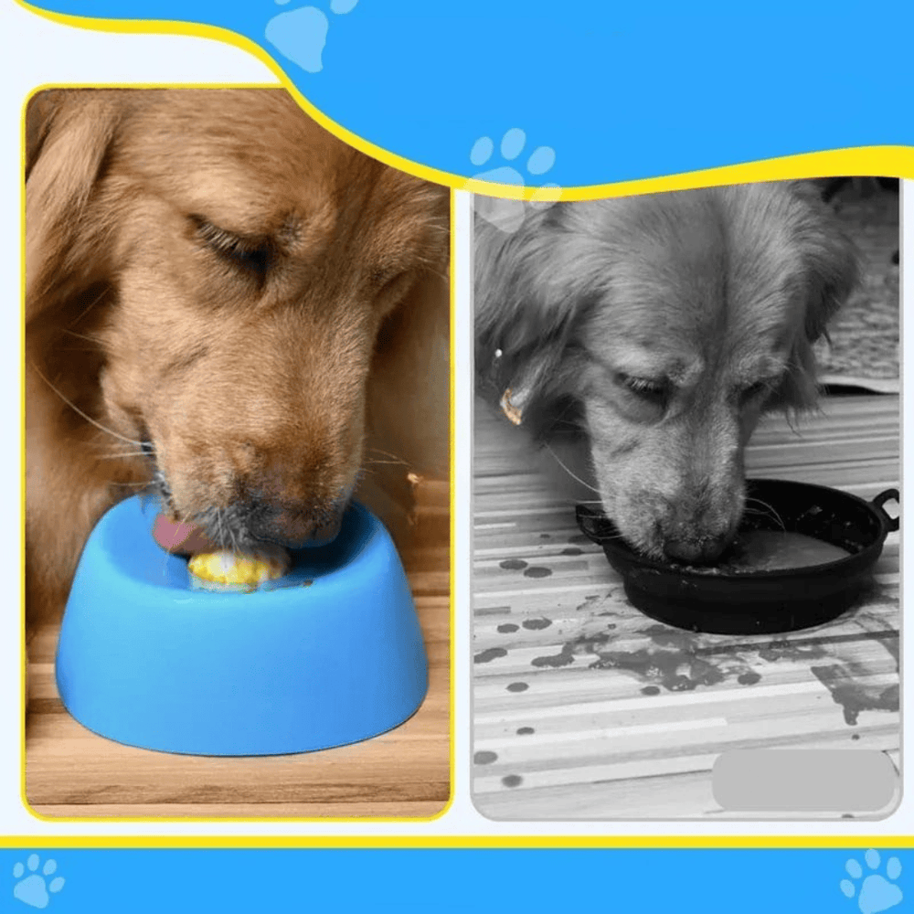 Tapis de léchage pour chien anti-glouton améliorant la digestion et l'alimentation saine.