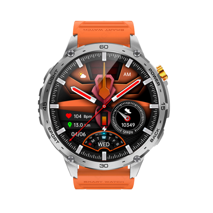 Montre connectée avec différents bracelets en silicone, pour personnaliser votre style sport et santé.
