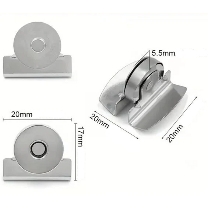 Fermeture magnétique invisible MagniClick, un essentiel pour tout kit de couture DIY.