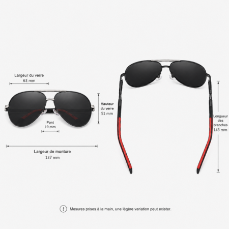 Lunettes de soleil polarisées pour hommes en pleine nature, protection UV et vision HD pour activités.