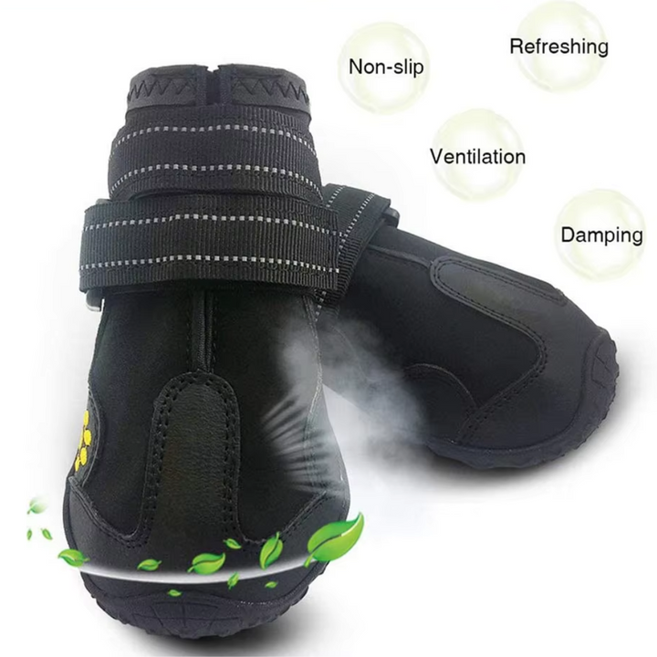 Bottines chien confortables et durables, offrent une protection efficace des pattes de votre animal.