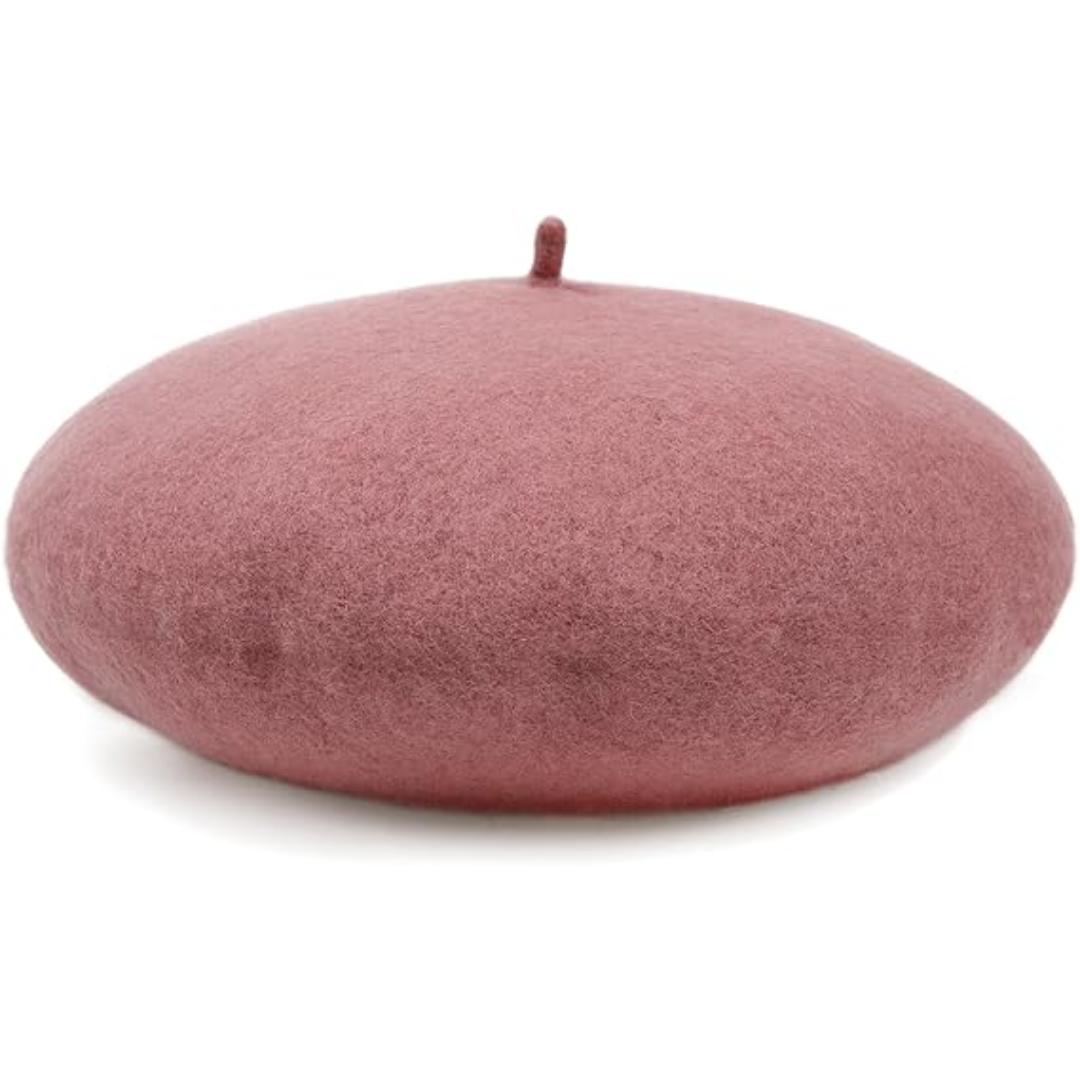 Béret classique unisexe noir, élégance française intemporelle pour automne et hiver.
